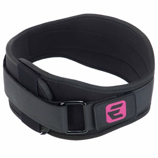Пояс атлетический текстильный EZOUS WEIGHT LIFTING BELT O-05 спинка-12см размер S-L черный O-05 фото