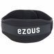 Пояс атлетический текстильный EZOUS WEIGHT LIFTING BELT O-05 спинка-12см размер S-L черный O-05 фото 2