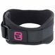 Пояс атлетический текстильный EZOUS WEIGHT LIFTING BELT O-05 спинка-12см размер S-L черный O-05 фото 3