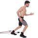 Эспандер многофункциональный для фитнеса 5 жгутов Zelart Resistance Band FI-2625 в чехле разноцветный FI-2625 фото 8