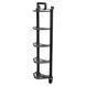 Стойка горизонтальная для бамперных блинов дисков передвижная Bumper Plate Rack Mdbuddy TA-1691 размер-130x30x26см черный TA-1691 фото 7