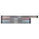Бодибар Body Bar разборной 3-х секционный ZelartFI-9994-8 вес 8кг черный-фиолетовый FI-9994-8 фото 6