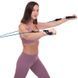 Эспандер многофункциональный для фитнеса 5 жгутов Zelart Resistance Band FI-2625 в чехле разноцветный FI-2625 фото 4