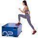 Бокс плиометрический тумба для кроссфита Плиобокс набор 3 бокса Plyo boxes Zelart FI-3634 3шт 90х75х30/45/60см зеленый, синий, красный FI-3634 фото 19
