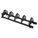 Стойка горизонтальная для бамперных блинов дисков передвижная Bumper Plate Rack Mdbuddy TA-1691 размер-130x30x26см черный TA-1691 фото 1