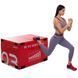 Бокс плиометрический тумба для кроссфита Плиобокс набор 3 бокса Plyo boxes Zelart FI-3634 3шт 90х75х30/45/60см зеленый, синий, красный FI-3634 фото 25