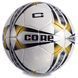 М'яч футбольний CORE CRYSTAL 5 STAR CR-006 №5 PU білий-золотий CR-006 фото 1